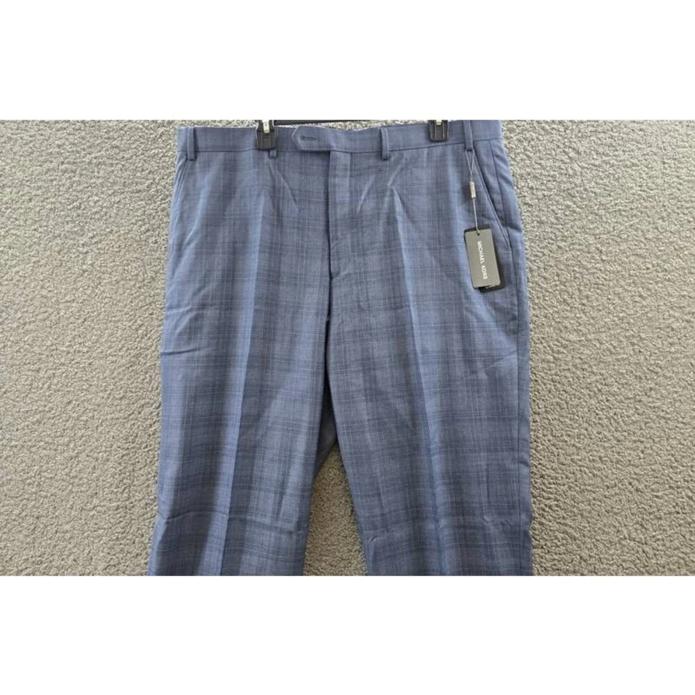 Michael Kors Classic Fit Wool Blend Suit Separates Pants Men's 40W x 34L Denim